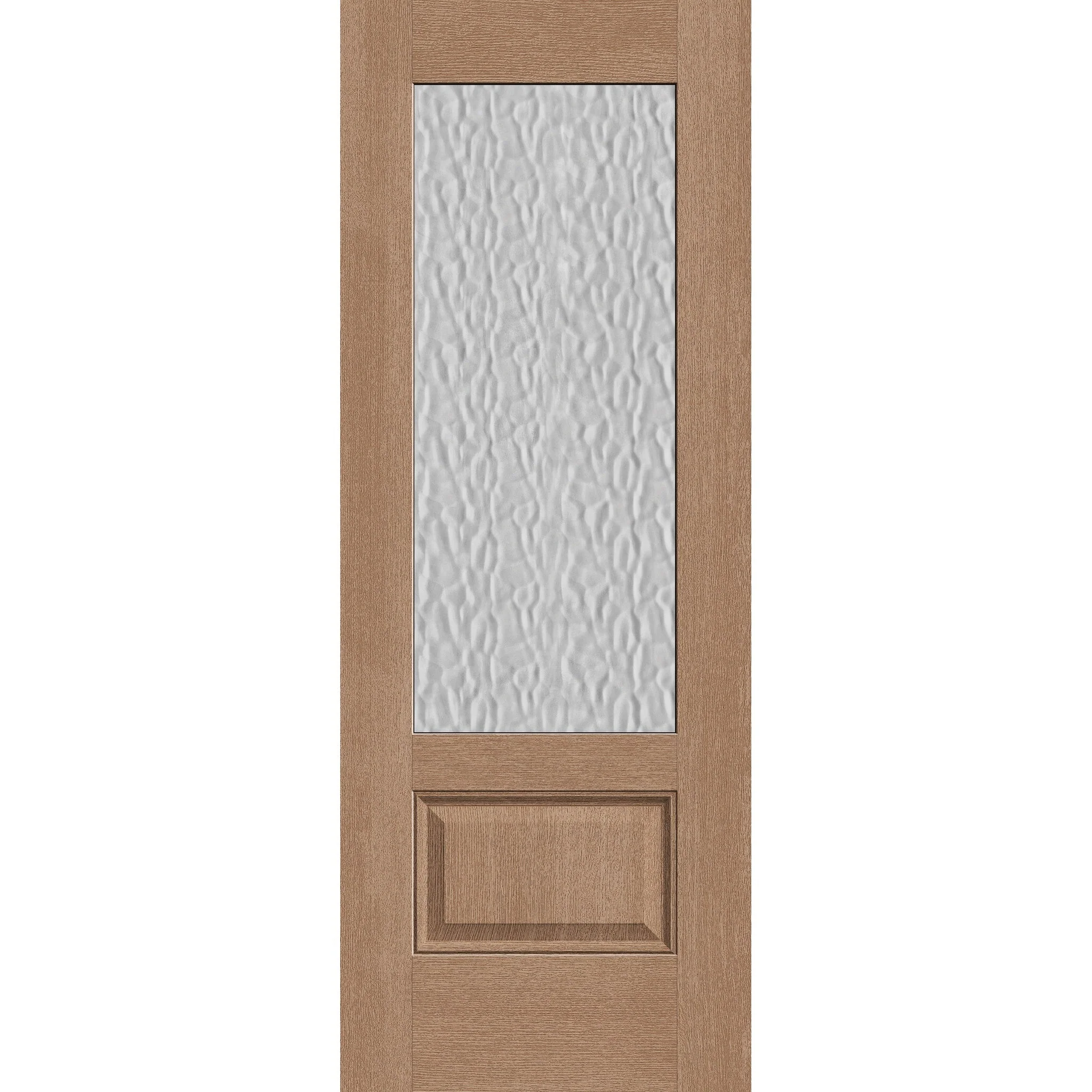 Vapor Flush Glazed Fiberglass Entry Door - 3/4 Lite (30" x 80")