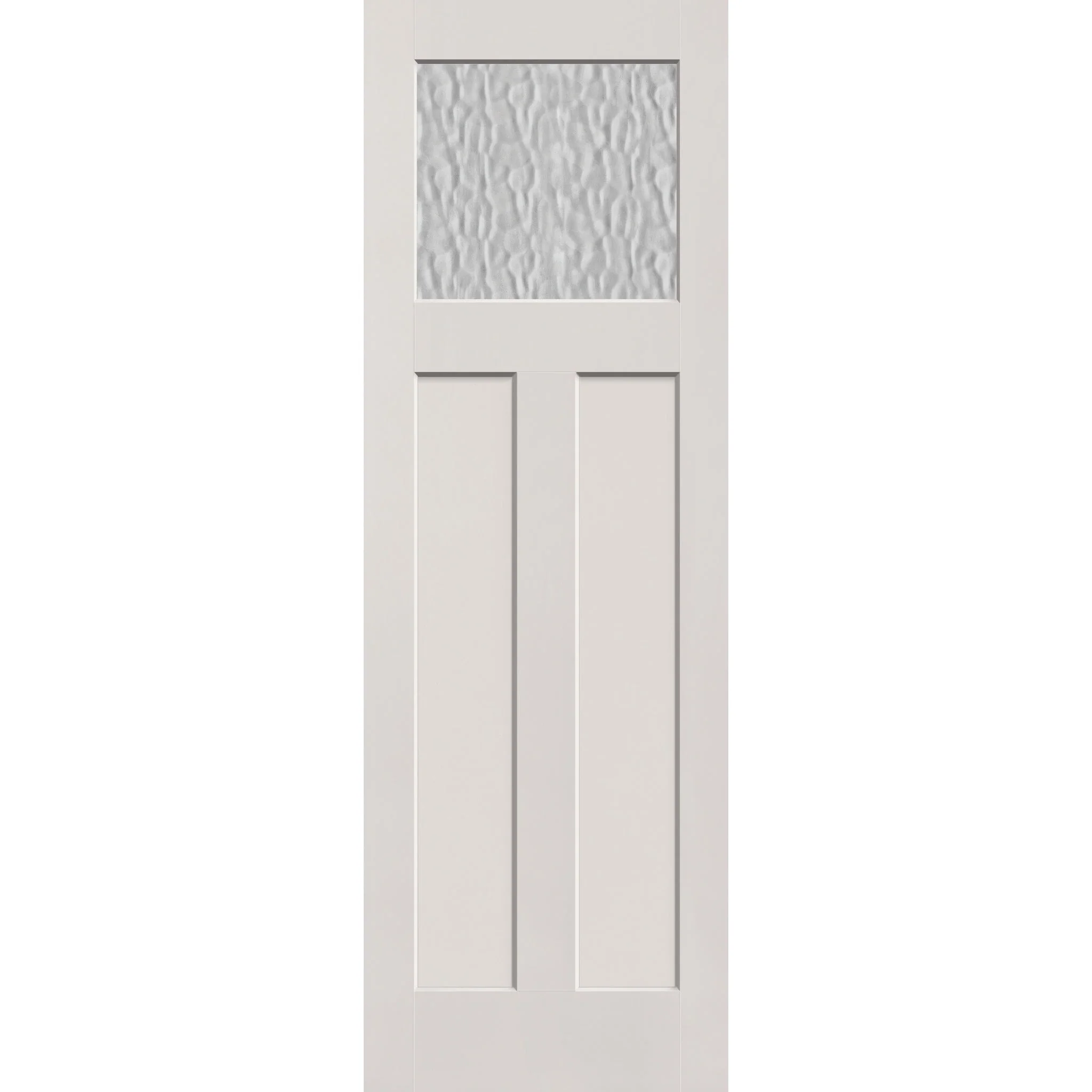 Vapor Flush Glazed Fiberglass Entry Door - Craftsman 2 Panel (32" x 96") - Image 2