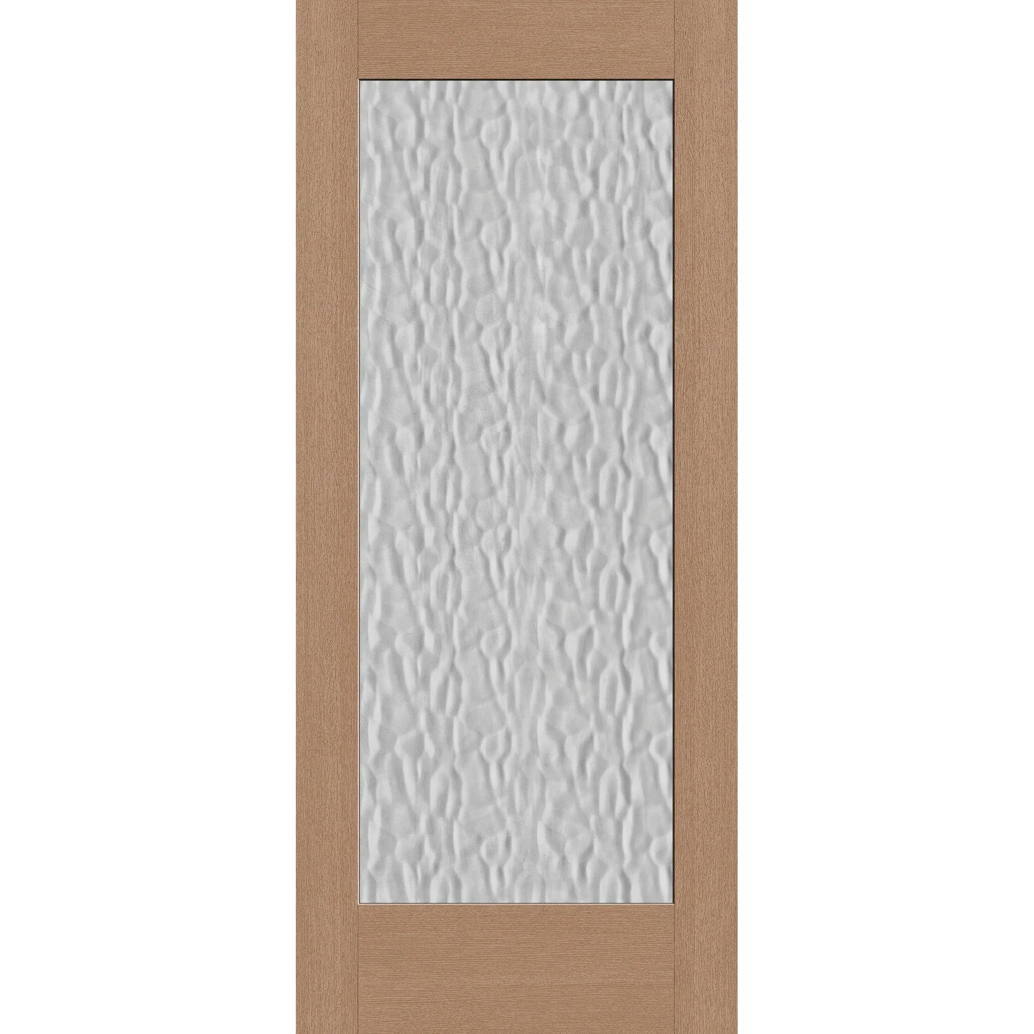 Vapor Flush Glazed Fiberglass Entry Door - Full Lite (34" x 80")