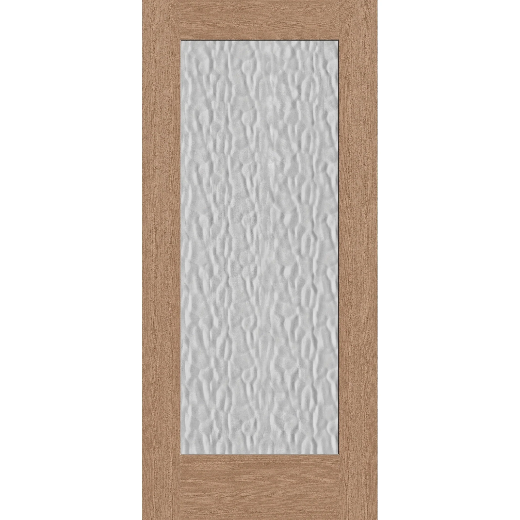 Vapor Flush Glazed Fiberglass Entry Door - Full Lite (36" x 80")